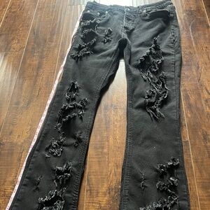 Drkshdw Ripped Patch Jeans